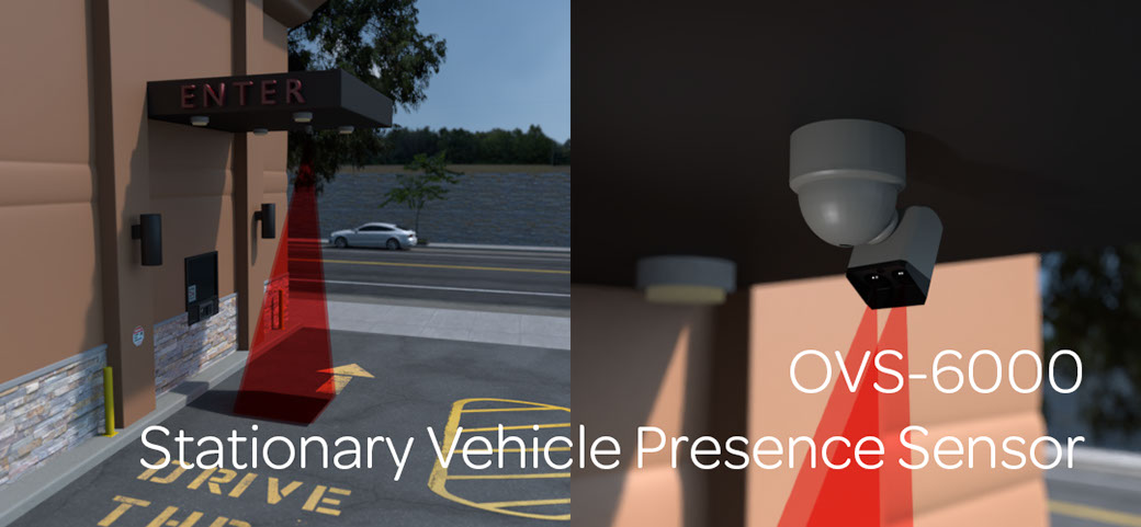 OVS-6000 Vehicle Presence Sensor from OPTEX